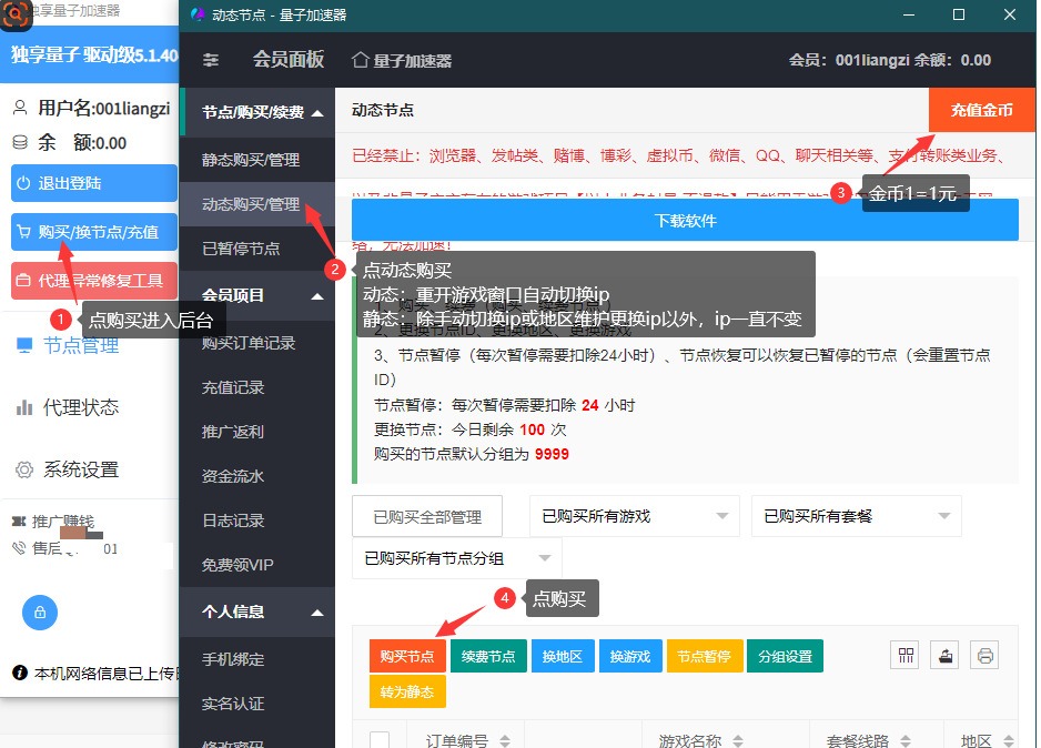 量子IP-怎样购买使用动态ip